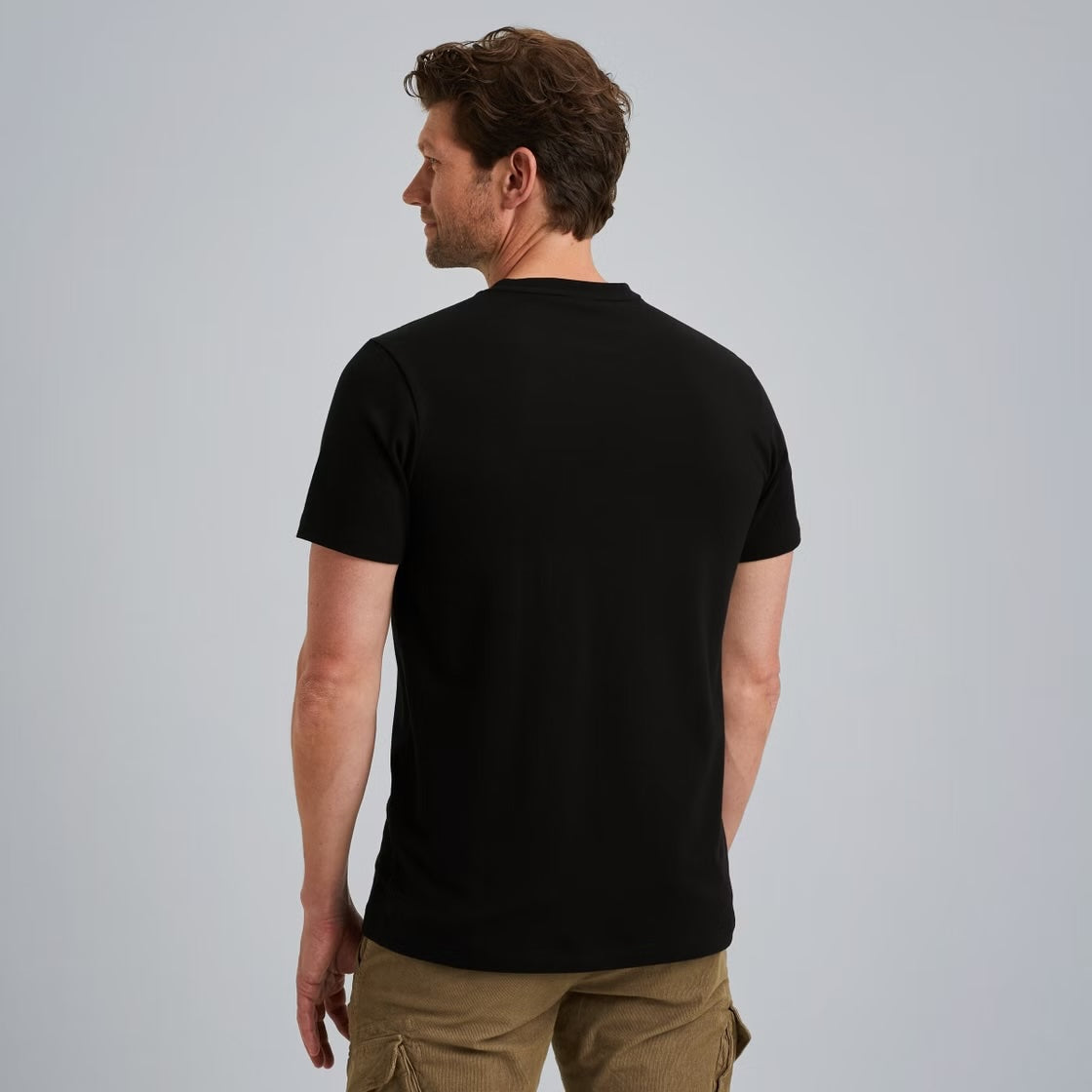 T-shirt met artwork - zwart