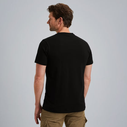 T-shirt met artwork - zwart