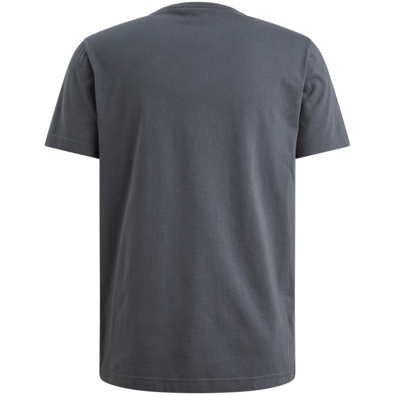 T-shirt met artwork- blauw