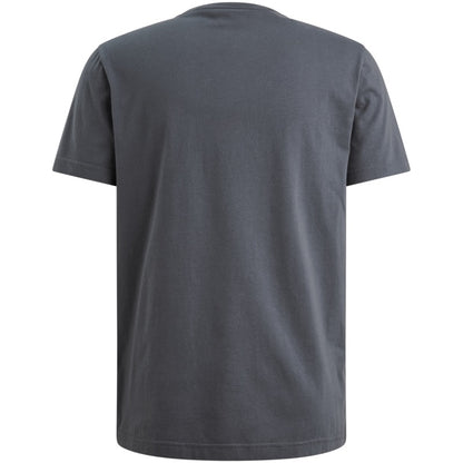 T-shirt met artwork- blauw