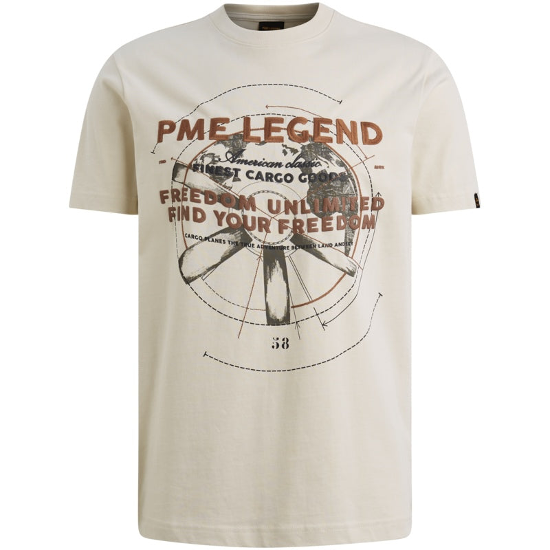 T-shirt jersey artwork - beige
