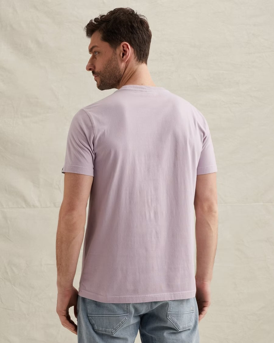 T-shirt met artwork -  paars
