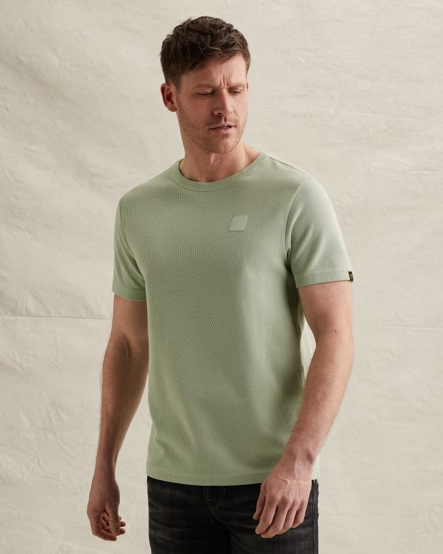 T-shirt interlock jersey - groen