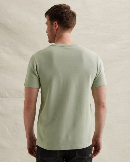 T-shirt interlock jersey - groen
