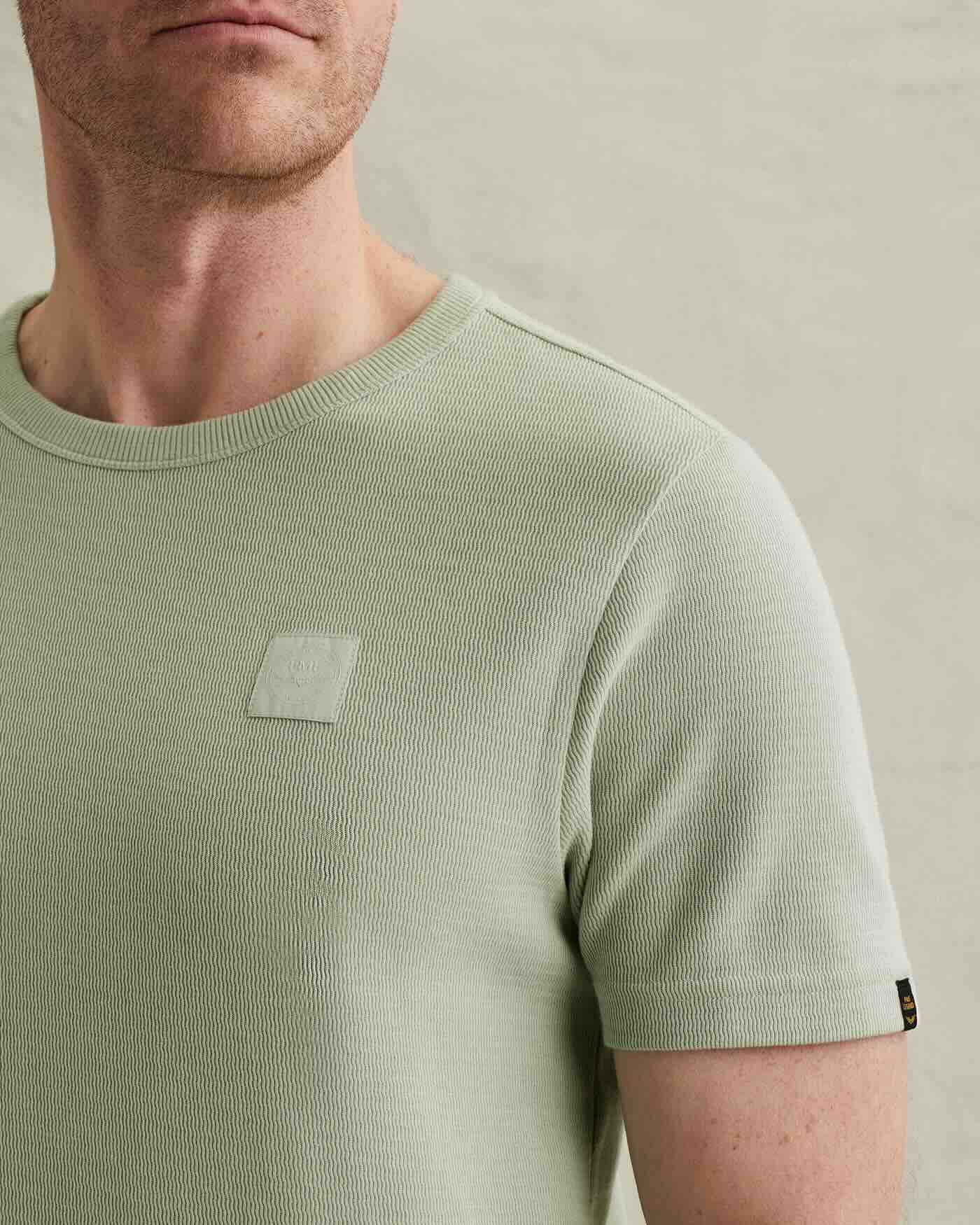T-shirt interlock jersey - groen