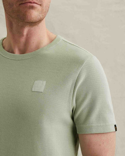 T-shirt interlock jersey - groen