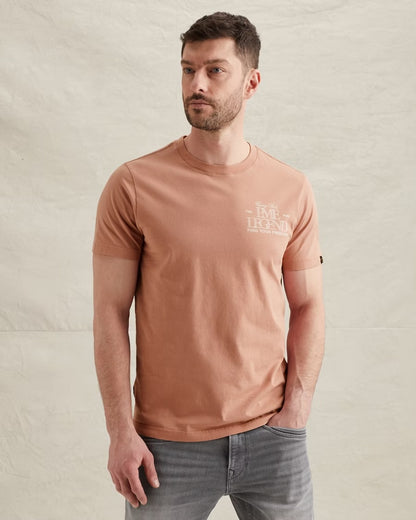 T-shirt jersey met artwork - rose dawn