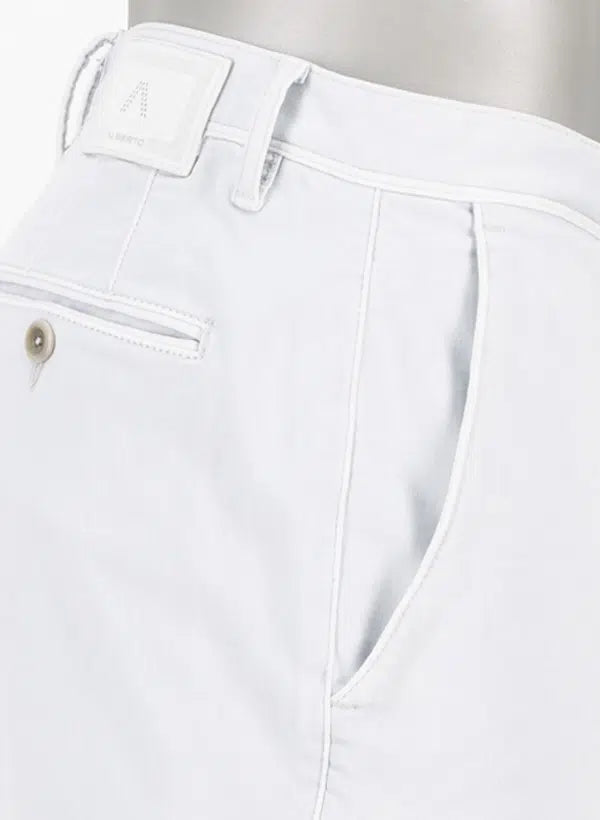 Chino Rob stretch - lichtblauw/grijs