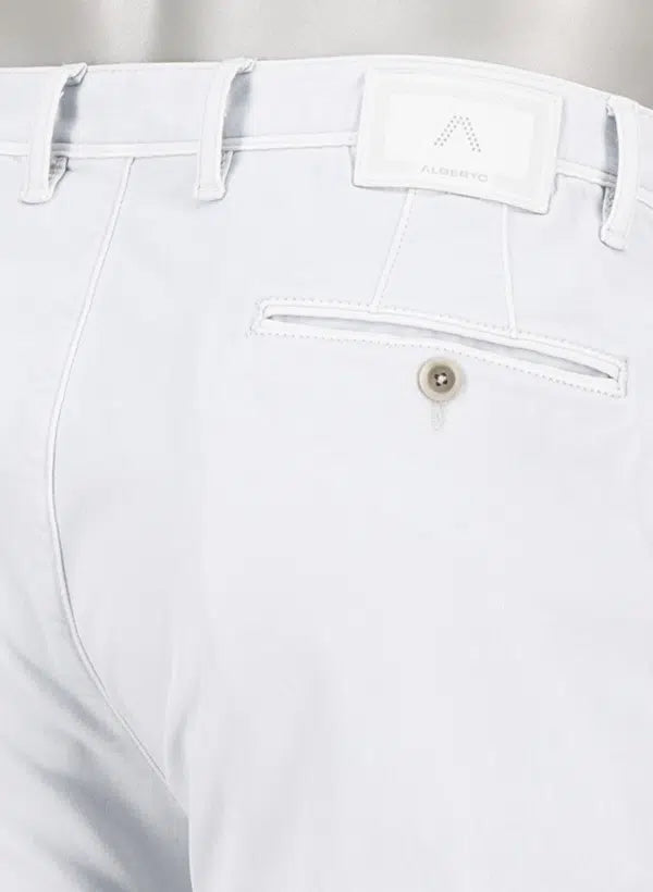 Chino Rob stretch - lichtblauw/grijs