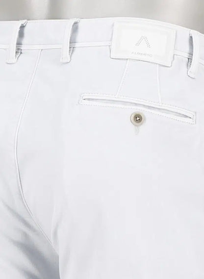 Chino Rob stretch - lichtblauw/grijs