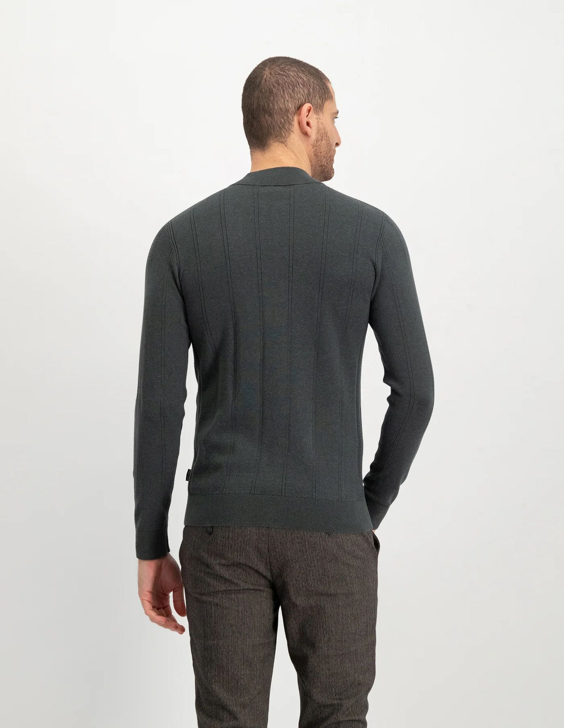 Trui SEAN met mock neck