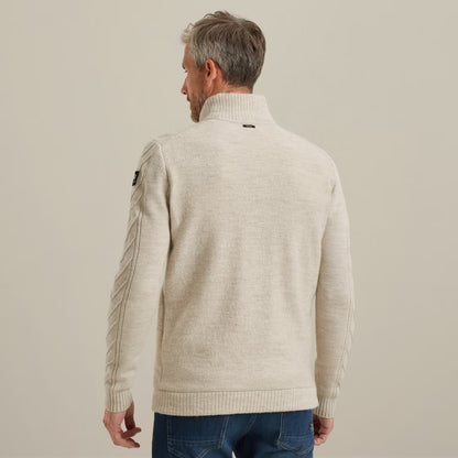 Vest wolblend - beige