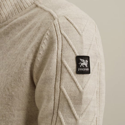 Vest wolblend - beige