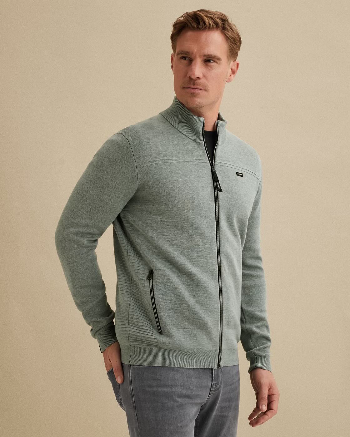 Vest met zakken - blauw