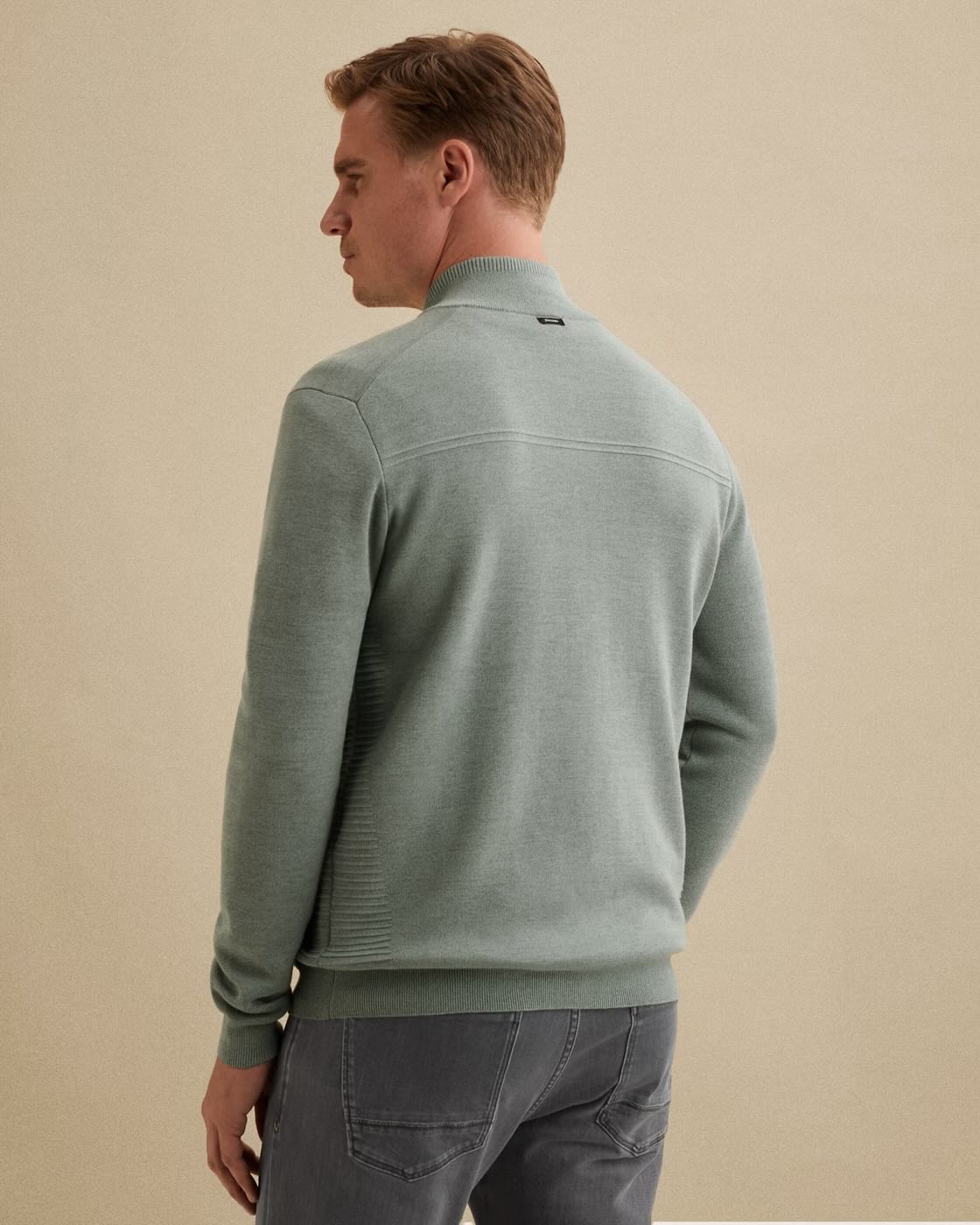 Vest met zakken - blauw