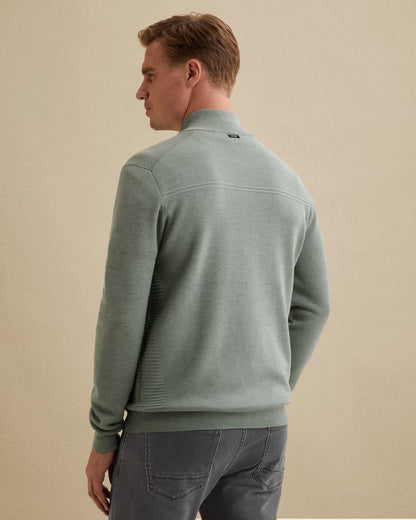 Vest met zakken - blauw