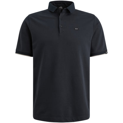 Polo piquéblend - blauw