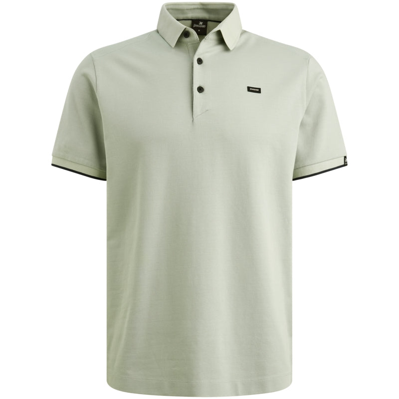 Polo piquéblend - aqua gray