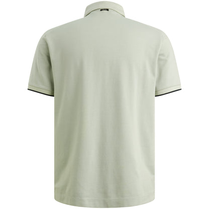 Polo piquéblend - aqua gray