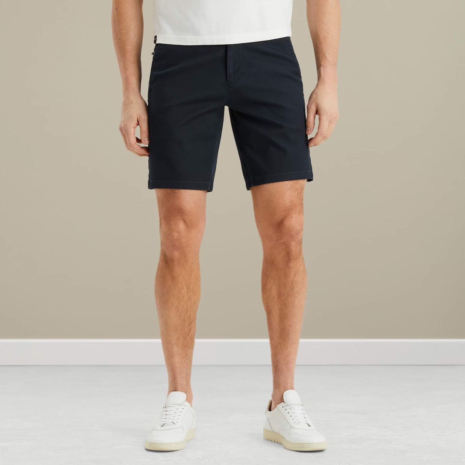 Short V65 chino - donkerblauw