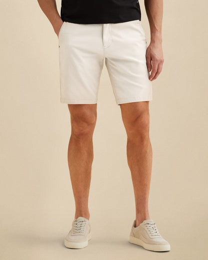 Short chino V65 - cloud dancer