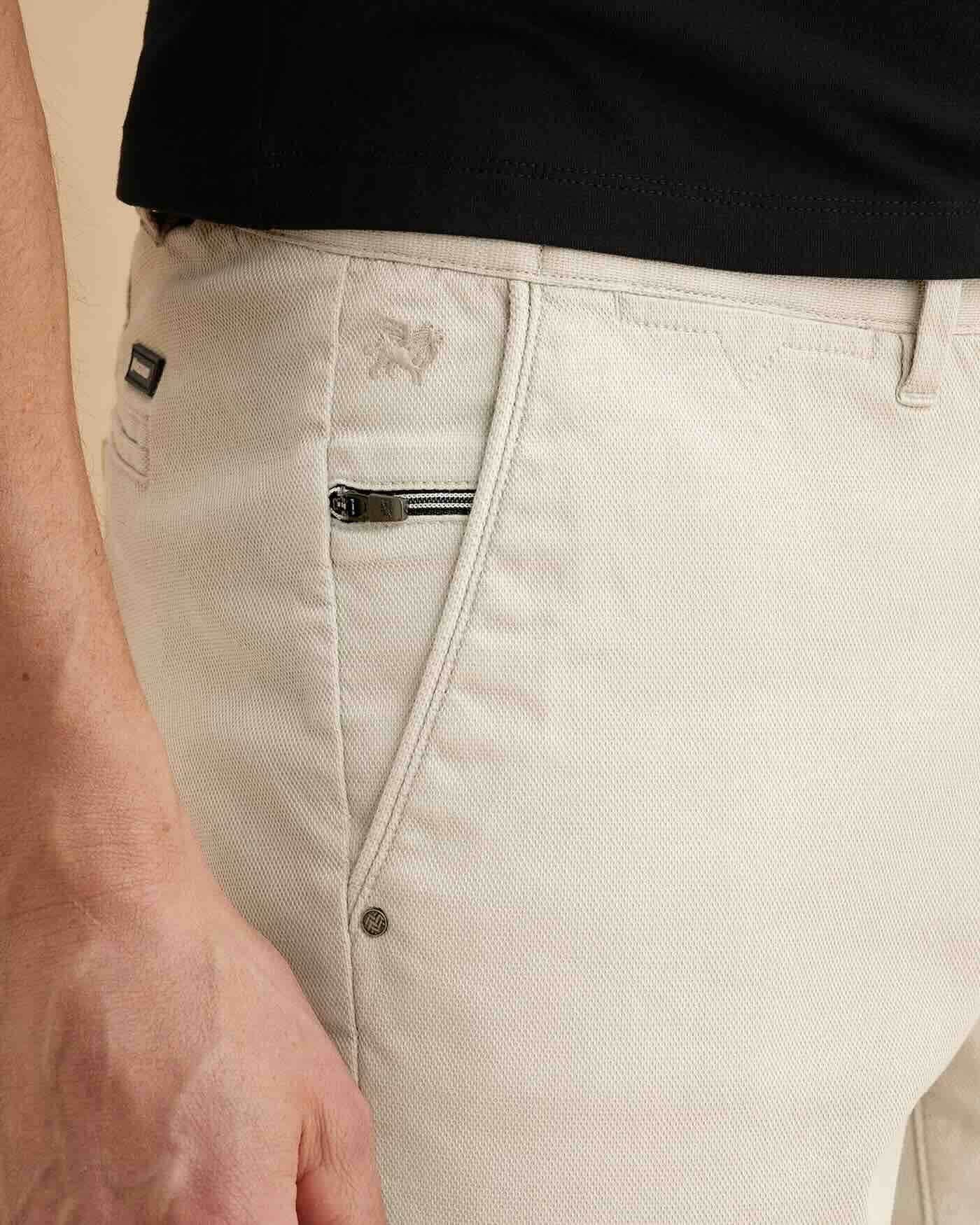 Short chino V65 - cloud dancer
