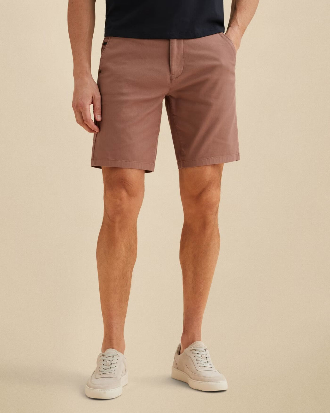 Short chino V65 - burlwood