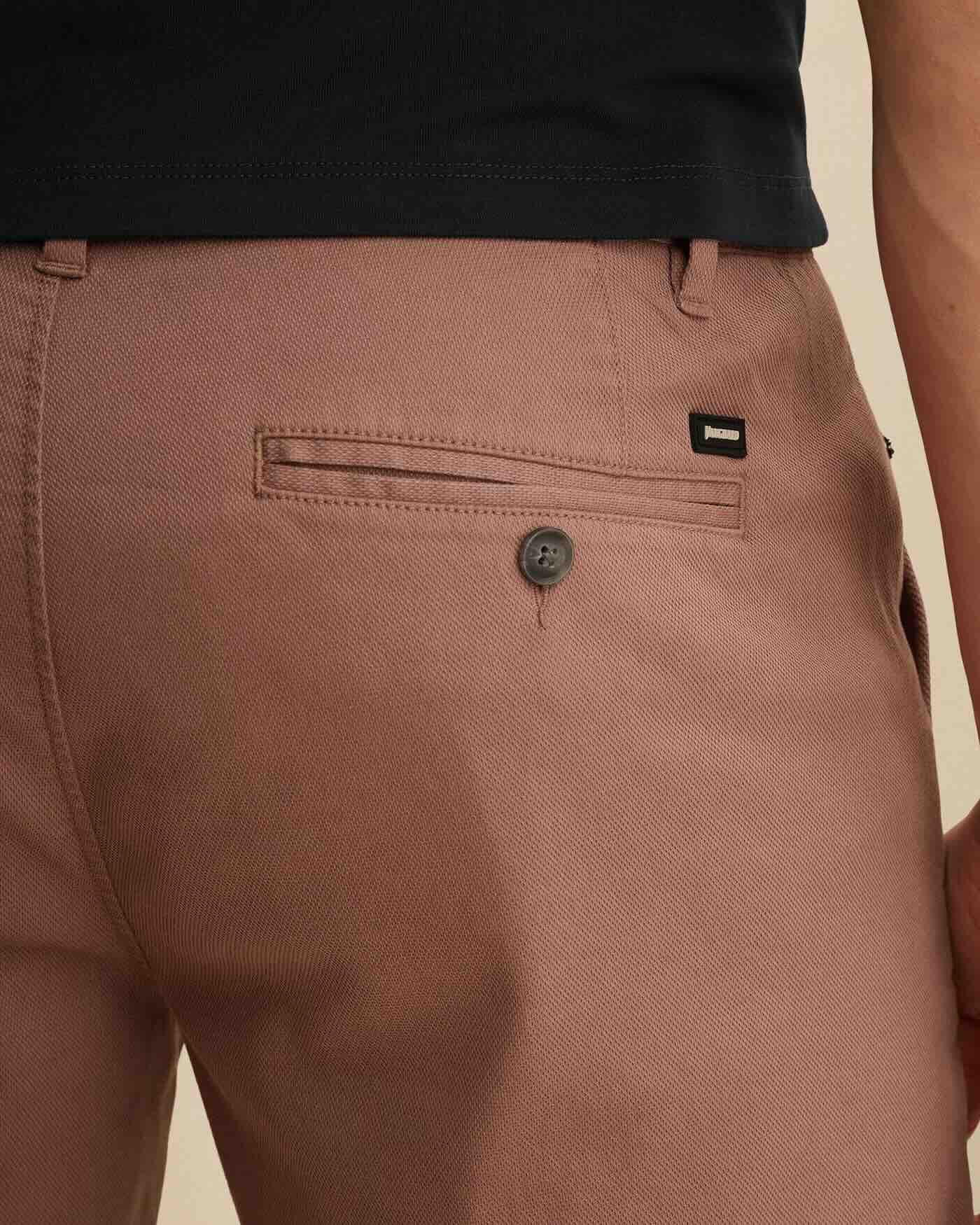 Short chino V65 - burlwood
