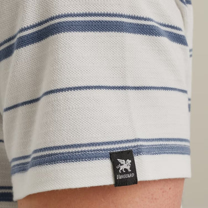 T-Shirt gestreept - wit