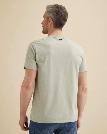 T-Shirt met ronde hals - groen