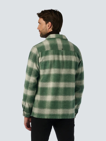 Overshirt ruit- groen