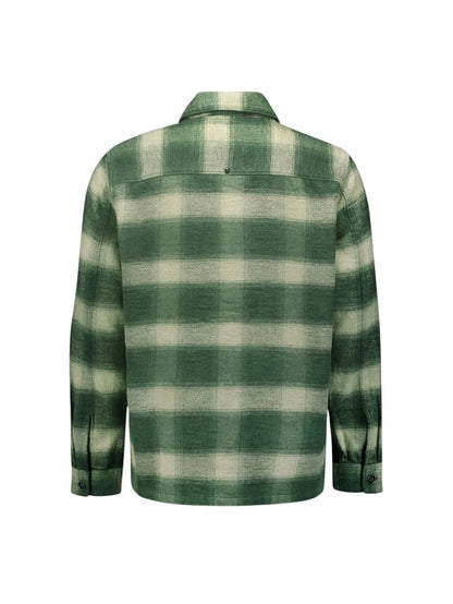 Overshirt ruit- groen