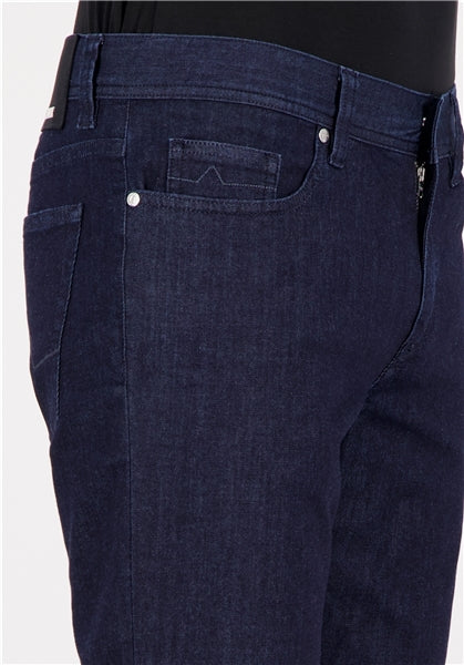 Jeans dun stretch - donkerblauw