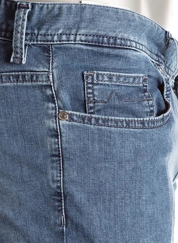 Jeans dun stretch - blauw