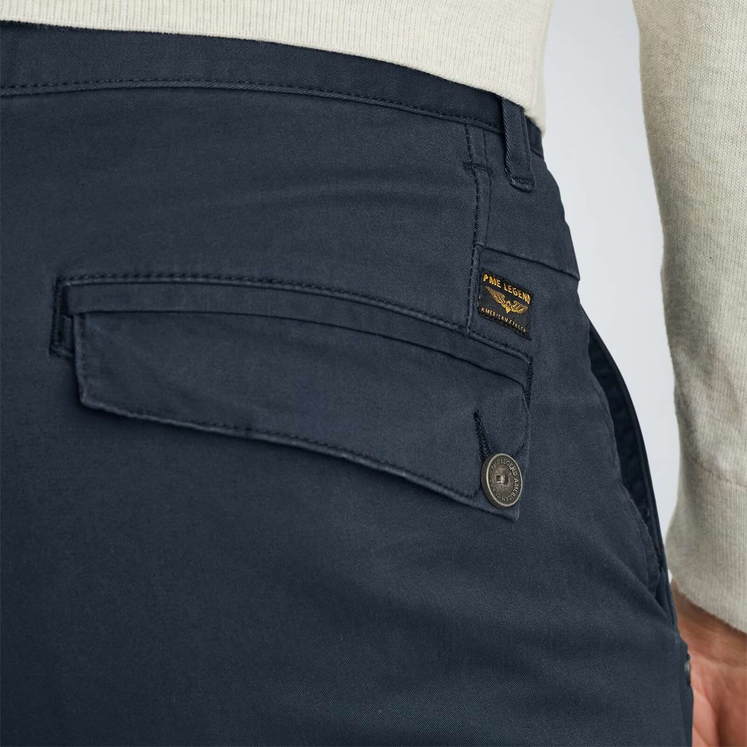 Chino american classic - PTR935 - blauw