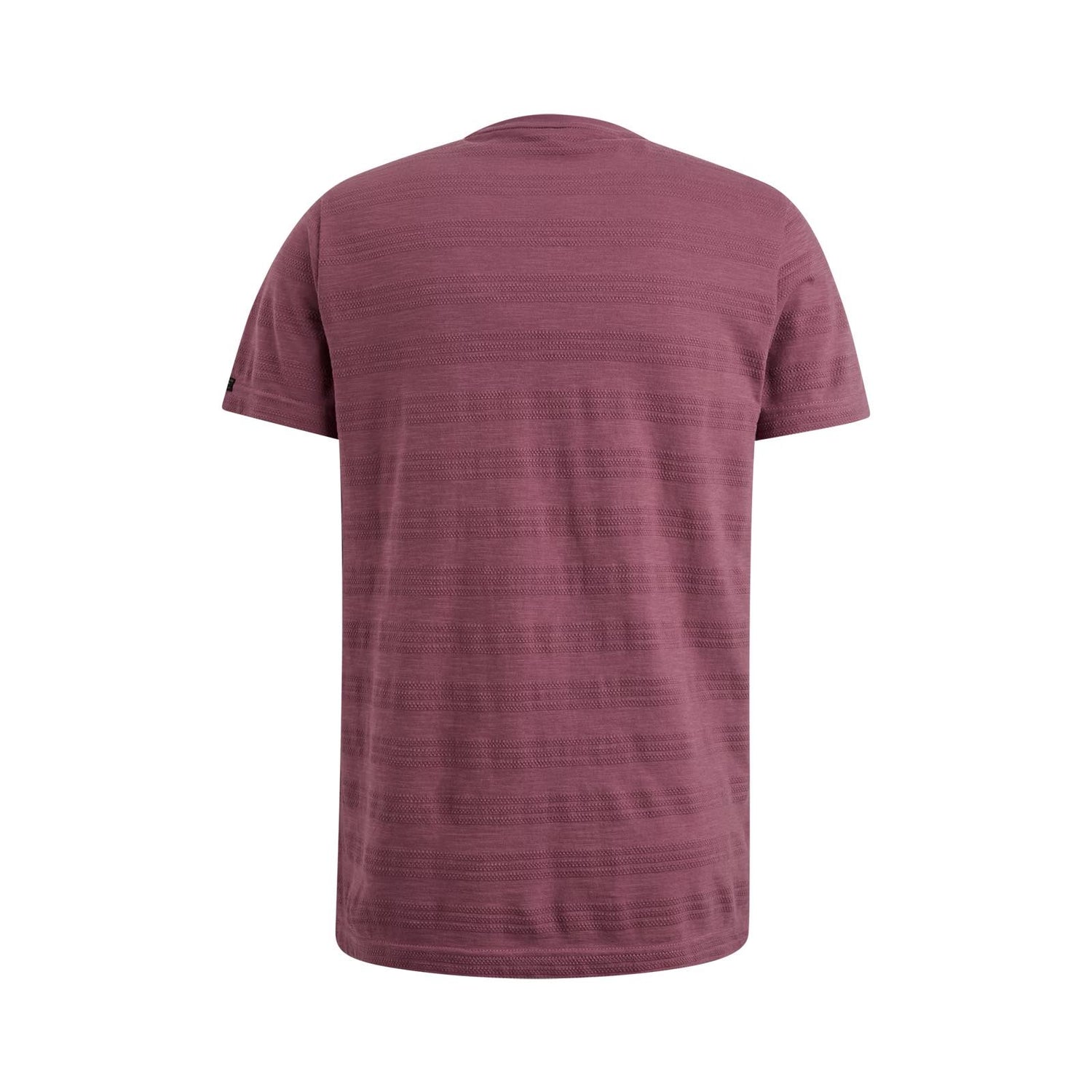 T-Shirt met streeppatroon - paars
