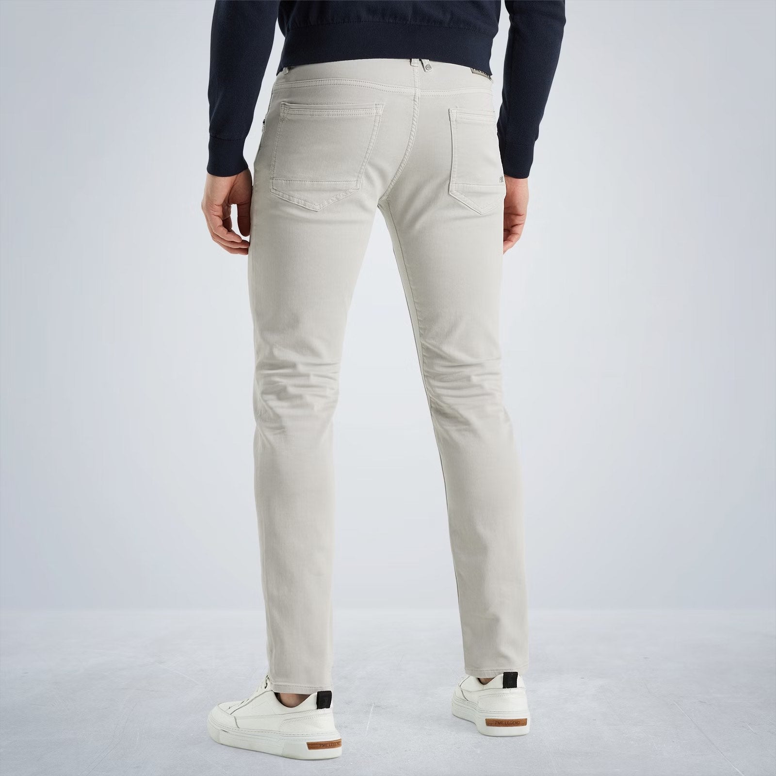Jeans Tailwheel van colored denim - grijs
