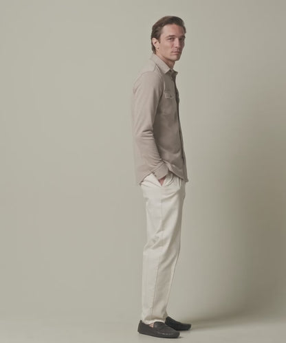 Overshirt French Terry- beige