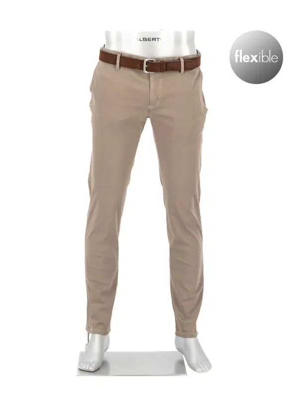 Chino Rob stretch - donkerbeige