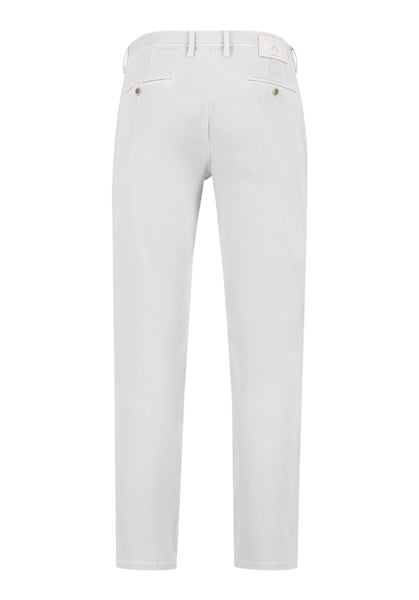 Chino Rob stretch - lichtblauw/grijs