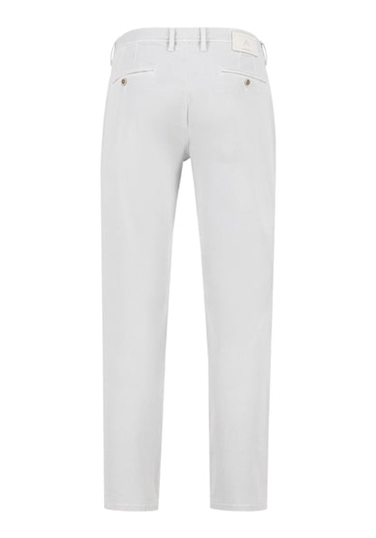 Chino Rob stretch - lichtblauw/grijs