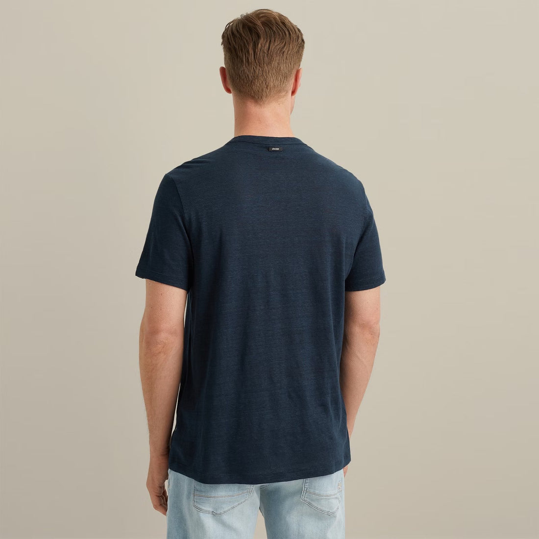 T-Shirt linnen - blauw